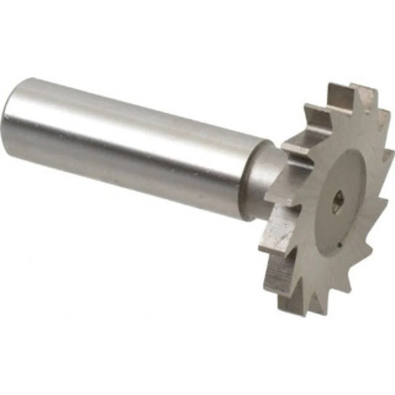 Made in USA 1-3/8 Cut Diam, 11/64 Cut Width, 1/2 Shank, Straight-Tooth Woodruff Keyseat Cutter High Speed Steel, Unco...
